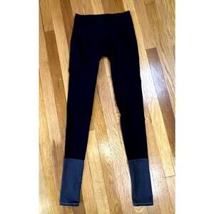 Athleta Black and Gray Leggings